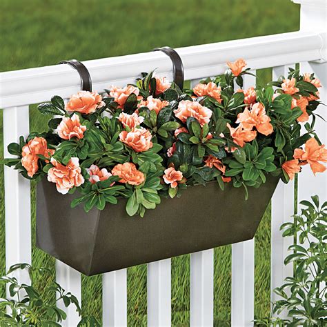 amazon flower boxes|outdoor hanging flower boxes.